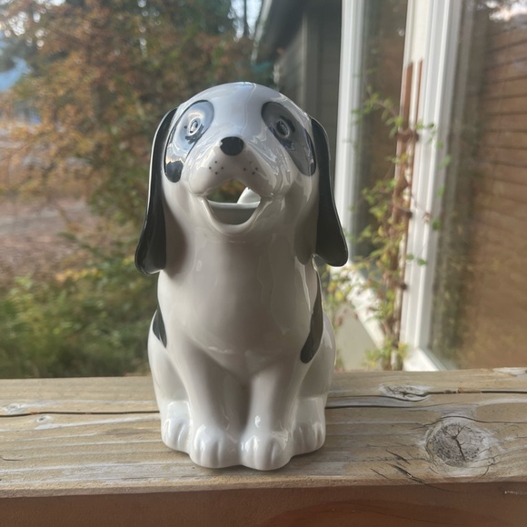 Vintage 8” Henriksen Imports Spotted Dog Pitcher - Picture 3 of 5